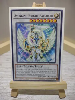 Yu-Gi-Oh Card Avenging Knight Parshath LC5D-EN230 Common 1st Edition Collectable - Image 1