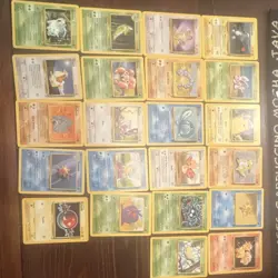 Wizards of the Coast Pokemon TCG Vintage 78-Card Lot Base Set 2 - Image 3
