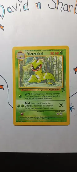 Victreebel - 32/130 - Pokemon Base Set 2 Rare Card WOTC MP - Image 1