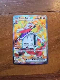 Skeledirge ex 233/193 NM Holo Full Art Pokemon Card Paldea Evolved 2023 - Image 3