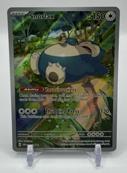 Snorlax 051 SV: Scarlet & Violet Promo Cards Holo x2 NM - Image 2