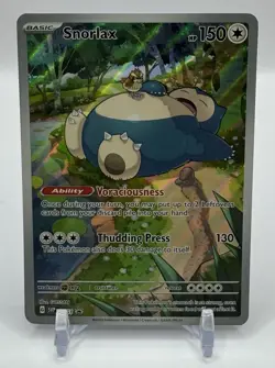 Snorlax 051 SV: Scarlet & Violet Promo Cards Holo x2 NM - Image 4