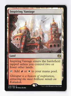 Inspiring Vantage Regular Rare Kaladesh MTG Magic the Gathering Card NM - Image 1