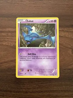 Pokemon TCG Zubat Phantom Forces 31/119 Regular NM - Image 1