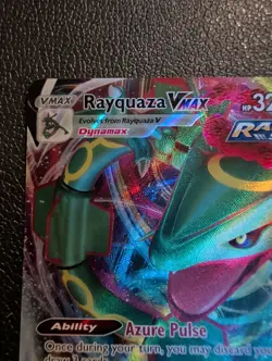 Pokemon TCG Rayquaza VMAX Rapid Strike Crown Zenith Holo Ultra Rare Card 102/159 - Image 2