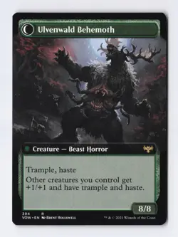 Ulvenwald Oddity Extended Art) Regular Rare Crimson Vow MTG Card NM - Image 2