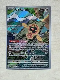 Pokemon TCG Fan Rotom 250/217 Me: Ascended Heroes Illustration Rare Holo NM - Image 1