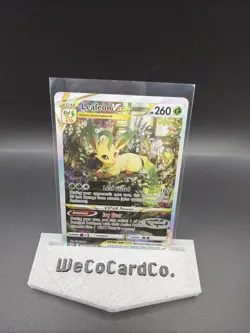 Pokemon TCG Leafeon VSTAR Crown Zenith Holo Ultra Rare GG35/GG70 NM - Image 1