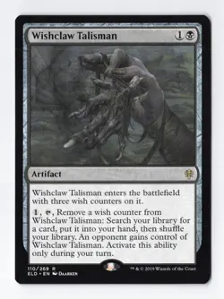 Wishclaw Talisman Regular R Foundations MTG Magic the Gathering Card NM - Image 1