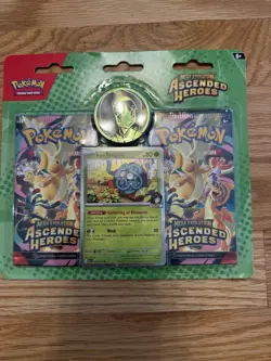 Pokemon TCG - Ascended Heroes 2 Pack Collection Blister Erika’s Tangela SEALED ✅ - Image 1