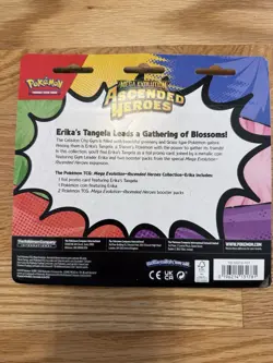 Pokemon TCG - Ascended Heroes 2 Pack Collection Blister Erika’s Tangela SEALED ✅ - Image 2
