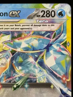 Vaporeon EX 023/131 Pokemon Prismatic Evolutions Double Rare - Image 4
