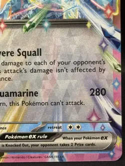 Vaporeon EX 023/131 Pokemon Prismatic Evolutions Double Rare - Image 5