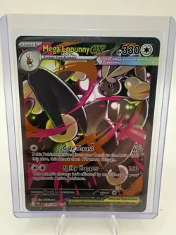 Pokemon Mega Lopunny ex 128/094 Special Illustration Rare Phantasmal Flames NM - Image 1