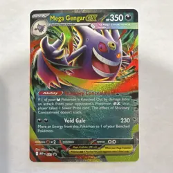 Pokemon Mega Gengar EX Double Rare Holo Me02 Phantasmal Flames 056/094 HP350 - Image 2