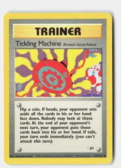 Tickling Machine 119/132 Gym Heroes Pokemon Unlimited LP Sumiyoshi Kizuki - Image 1
