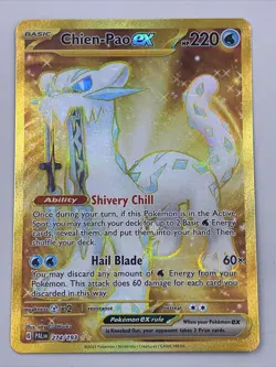 Chien-Pao ex 274/193 Pokemon TCG Scarlet & Violet Paldea Evolved Hyper Rare SV02 - Image 2