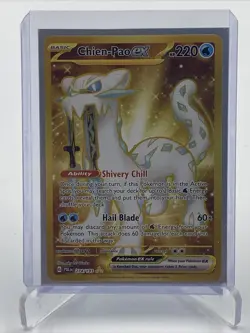 Chien-Pao ex 274/193 Pokemon TCG Scarlet & Violet Paldea Evolved Hyper Rare SV02 - Image 5