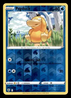 Psyduck 028/189 Common Astral Radiance Pokemon Reverse Holo Near Mint - Image 1