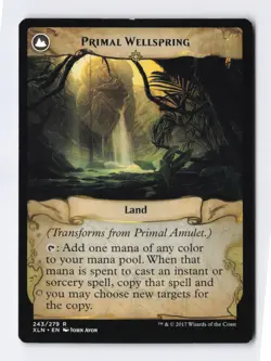 Primal Amulet Regular R Ixalan MTG Magic the Gathering Card NM - Image 2