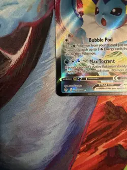 Vaporeon VMAX 030/203 Pokemon Evolving Skies Sword & Shield Ultra Rare NM - Image 5