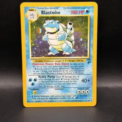 2000 Pokemon TCG Base Set 2 Blastoise 2/130 Holo Rare - Image 1