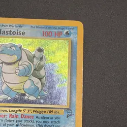2000 Pokemon TCG Base Set 2 Blastoise 2/130 Holo Rare - Image 3