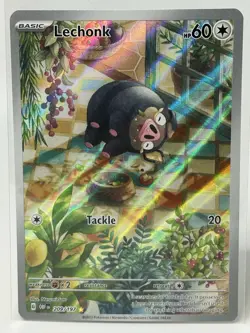 Lechonk SV03: Obsidian Flames 209/197 Basic Holo ENG IR Full Art - Image 1