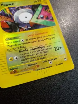 Carte pokemon Magneti 91/147 Reverse Aquapolis Wizards FR - Image 2