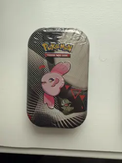 BRAND NEW-Pokemon TCG Unova Mini Tin Alomomola & Axew-Black Bolt White Flare - Image 1