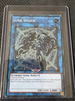 Link Spider - Super Rare - YS17-EN043 - 1st Edition - Image 1