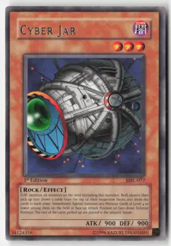 Yugioh - Cyber Jar MRL-077 1st Edition - Magic Ruler - Image 1