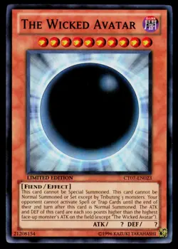 The Wicked Avatar - CT07-EN023 NM Super Rare 2010 Collectors Tins Yu-Gi-Oh - Image 1