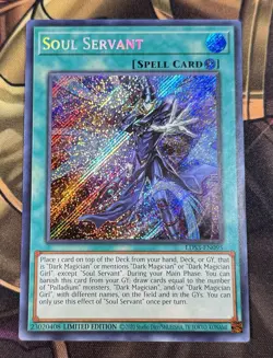 Yu-Gi-Oh! Soul Servant - Secret Rare - LDS3-EN095 - 1st Edition - LP - Image 1