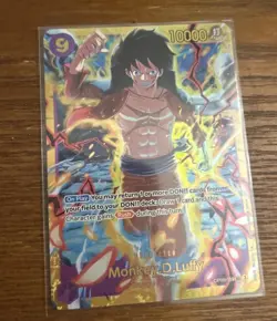 One Piece Monkey D. Luffy OP09-119 Secret Rare English Edition - Image 1