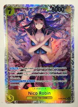 Nico Robin EB03-055 Super Rare One Piece - Heroines Edition - Image 1