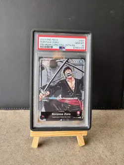 One Piece Roronoa Zoro 25th Anniversary Collection Leader, PSA 10, English - Image 3