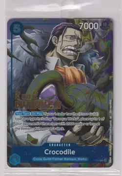 Crocodile P-082 Winner Promo 2 V 2 SEALED One Piece TCG English - Image 1