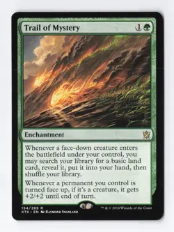 Trail of Mystery Regular R Khans of Tarkir MTG Magic the Gathering Card NM - Image 1