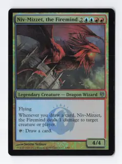 Niv-Mizzet the Firemind Foil Mythic Magic the Gathering MTG Card LP - Image 1