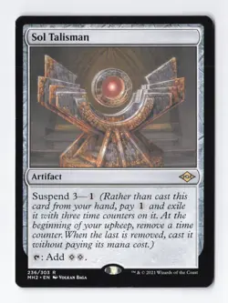Sol Talisman Regular Rare MH2 MTG Magic the Gathering Card NM - Image 1