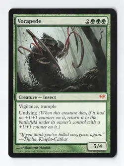 Vorapede 131 Regular Mythic Dark Ascension MTG Card NM - Image 1