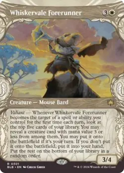 MTG-Whiskervale Forerunner (Showcase) Bloomburrow(NM)#301 - Image 1