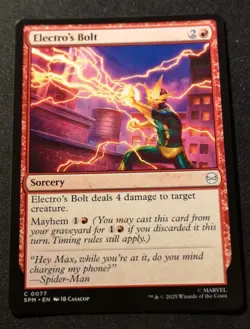 Electro's Bolt X2 - SPM - MTG - EN - NM - 0077 - Image 1