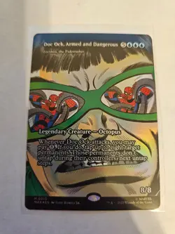 Doc Ock, Armed and Dangerous Borderless FOIL MTG MAR Nm/M *ON HAND* - Image 1