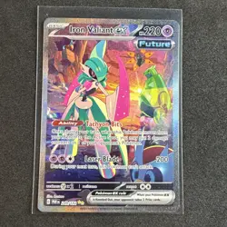 2023 Pokemon SV Paradox Rift Iron Valiant ex #249/182 - Image 1