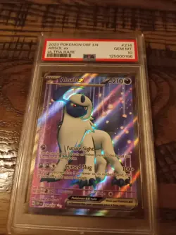 2023 POKEMON OBF EN-OBSIDIAN FLAMES ULTRA RARE #214 ABSOL EX PSA 10 - Image 1
