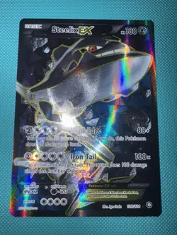 Steelix EX Full Art Ultra Rare 108/114 - Steam Siege XY Pokemon TCG - Image 1