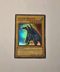 Yugioh Luster Dragon LOD-050 Super Rare LP - Image 1