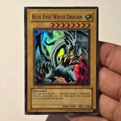 Yugioh Blue-Eyes White Dragon SKE-001 Super Rare 1st Edition MP - Image 5